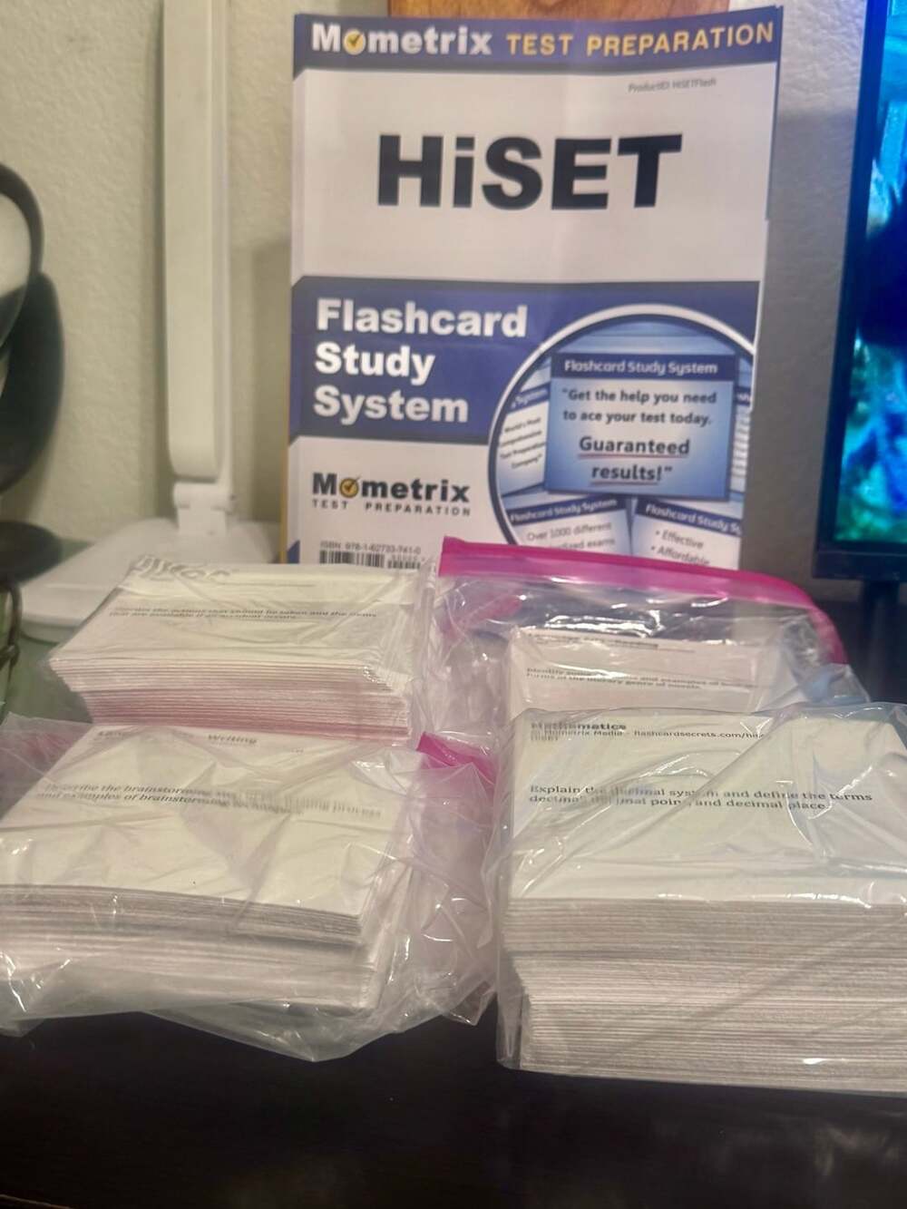 Mometrix HiSET Flashcard Study System High School Exam